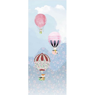 Wall Pops Happy Balloon Wall Mural Multicolor