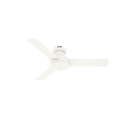 Hunter Fan Co Hunter 44 inch Presto Matte White Low Profile Ceiling Fan and Wall Control White