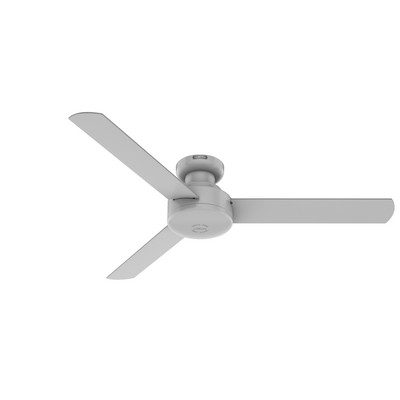 Hunter Fan Co Hunter 52 inch Presto Dove Grey Low Profile Ceiling Fan and Wall Control Grey