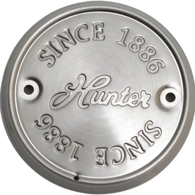 Hunter Fan Co Hunter Light Cap- Brushed Nickel Brushed Nickel/Chrome