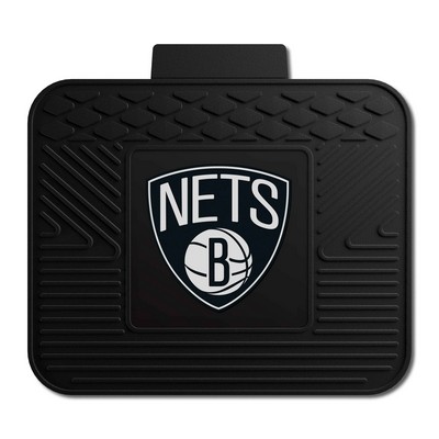 Fan Mats  LLC Brooklyn Nets Utility Mat Black