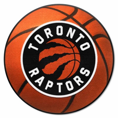 Fan Mats  LLC Toronto Raptors Basketball Mat Orange