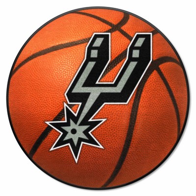 Fan Mats  LLC San Antonio Spurs Basketball Mat Orange