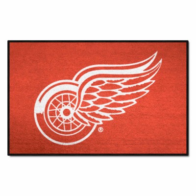 Fan Mats  LLC Detroit Red Wings Starter Mat Red