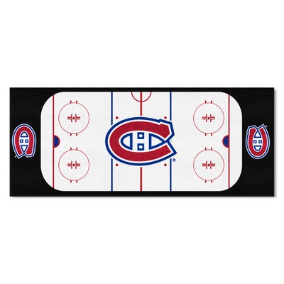 Fan Mats  LLC Montreal Canadiens Rink Runner Blue