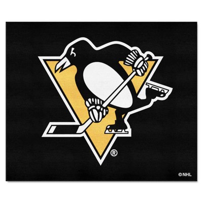 Fan Mats  LLC Pittsburgh Penguins Tailgater Mat Black