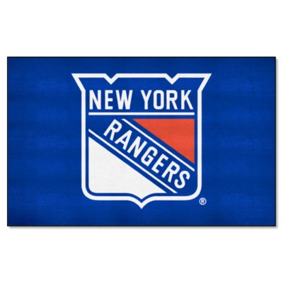 Fan Mats  LLC New York Rangers Ulti-Mat Blue