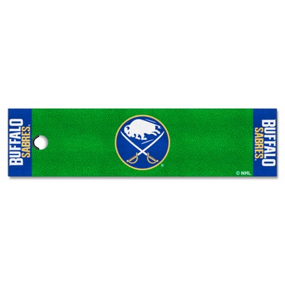 Fan Mats  LLC Buffalo Sabres Putting Green Mat Green