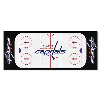 Fan Mats  LLC Washington Capitals Rink Runner Red