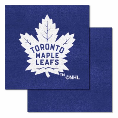 Fan Mats  LLC Toronto Maple Leafs Team Carpet Tiles Royal