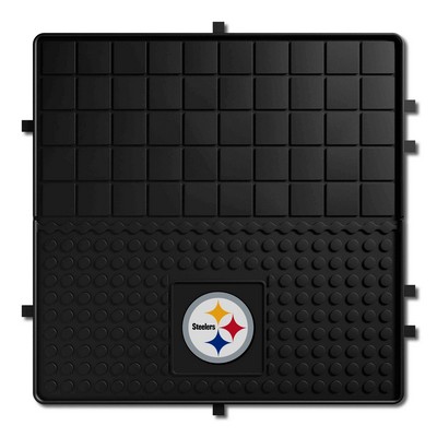 Fan Mats  LLC Pittsburgh Steelers Heavy Duty Vinyl Cargo Mat Black