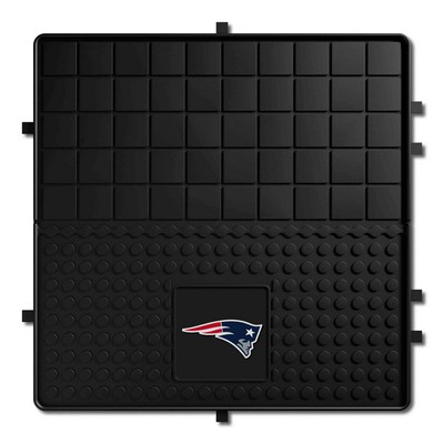 Fan Mats  LLC New England Patriots Heavy Duty Vinyl Cargo Mat Black