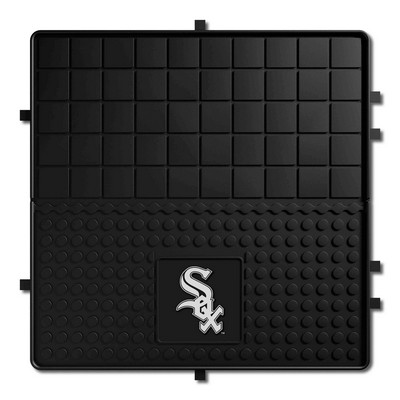 Fan Mats  LLC Chicago White Sox Heavy Duty Vinyl Cargo Mat Black