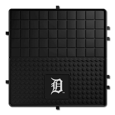 Fan Mats  LLC Detroit Tigers Heavy Duty Vinyl Cargo Mat Black