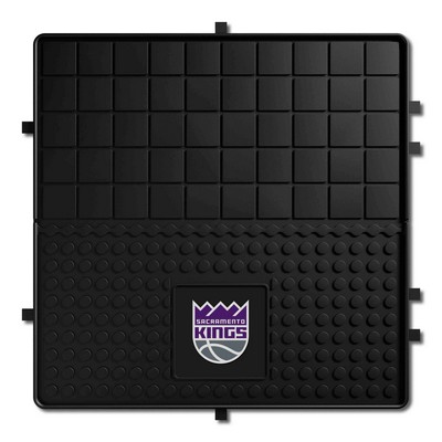 Fan Mats  LLC Sacramento Kings Heavy Duty Vinyl Cargo Mat Black