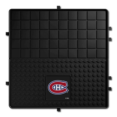 Fan Mats  LLC Montreal Canadiens Heavy Duty Vinyl Cargo Mat Black