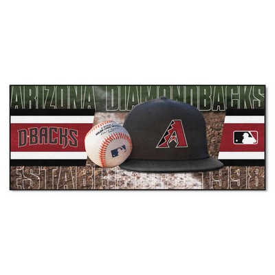 Fan Mats  LLC Arizona Diamondbacks Baseball Runner Green