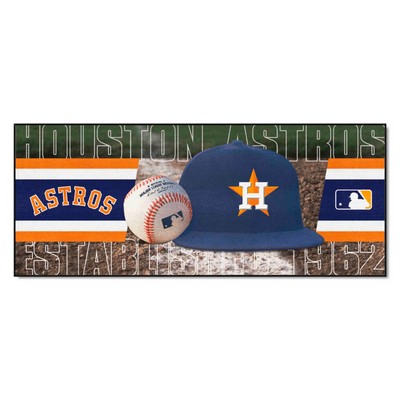 Fan Mats  LLC Houston Astros Baseball Runner Photo