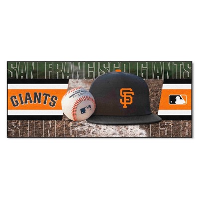 Fan Mats  LLC San Francisco Giants Baseball Runner Green