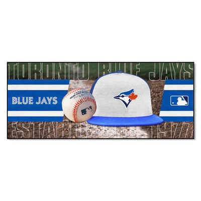 Fan Mats  LLC Toronto Blue Jays Baseball Runner Green