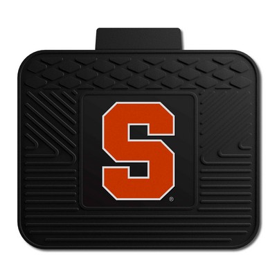 Fan Mats  LLC Syracuse Orange Utility Mat Black