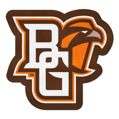 Fan Mats  LLC Bowling Green Falcons Mascot Mat Brown