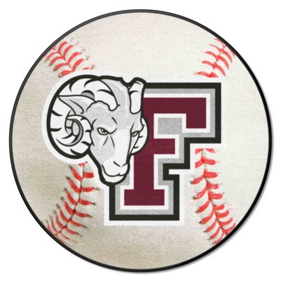 Fan Mats  LLC Fordham Rams Baseball Mat White