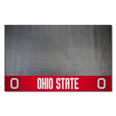 Fan Mats  LLC Ohio State Buckeyes Grill Mat Red