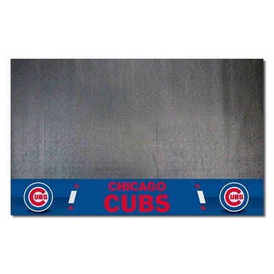 Fan Mats  LLC Chicago Cubs Grill Mat Blue