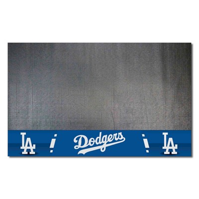 Fan Mats  LLC Los Angeles Dodgers Grill Mat Blue