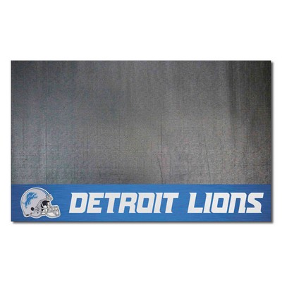 Fan Mats  LLC Detroit Lions Grill Mat Blue