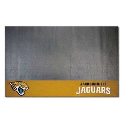 Fan Mats  LLC Jacksonville Jaguars Grill Mat Black