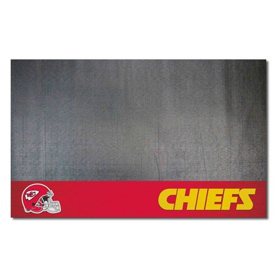 Fan Mats  LLC Kansas City Chiefs Grill Mat Red