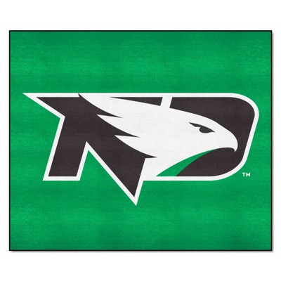 Fan Mats  LLC North Dakota Fighting Hawks Tailgater Mat Green