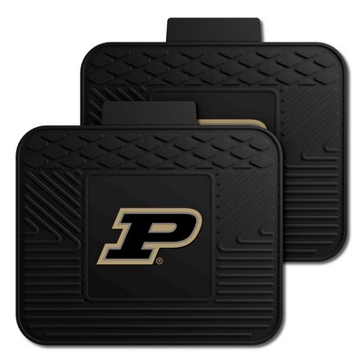 Fan Mats  LLC Purdue Boilermakers 2 Utility Mats Black