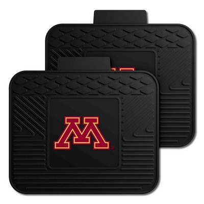 Fan Mats  LLC Minnesota Golden Gophers 2 Utility Mats Black