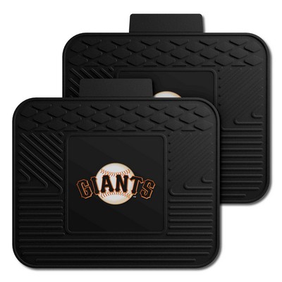 Fan Mats  LLC San Francisco Giants 2 Utility Mats Black