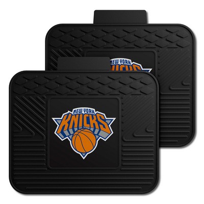 Fan Mats  LLC New York Knicks 2 Utility Mats Black