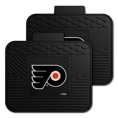 Fan Mats  LLC Philadelphia Flyers 2 Utility Mats Black