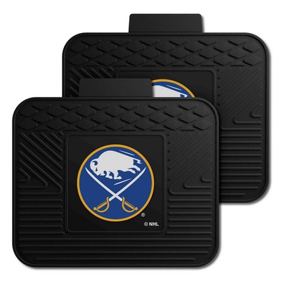 Fan Mats  LLC Buffalo Sabres 2 Utility Mats Black