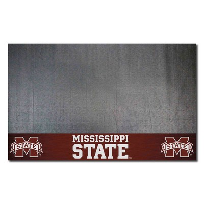 Fan Mats  LLC Mississippi State Bulldogs Grill Mat Black