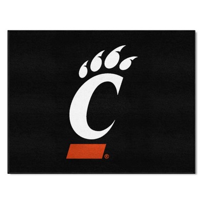 Fan Mats  LLC Cincinnati Bearcats All-Star Mat Black