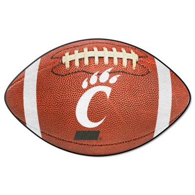 Fan Mats  LLC Cincinnati Bearcats Football Mat Brown