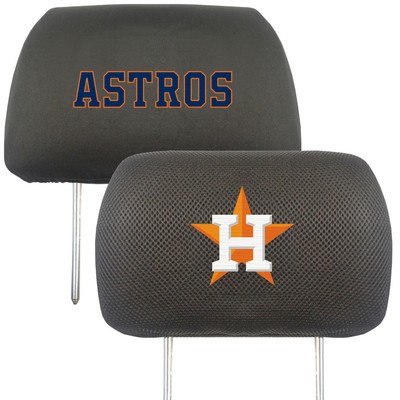 Fan Mats  LLC Houston Astros Head Rest Cover Black