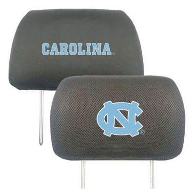 Fan Mats  LLC North Carolina Tar Heels Head Rest Cover Black