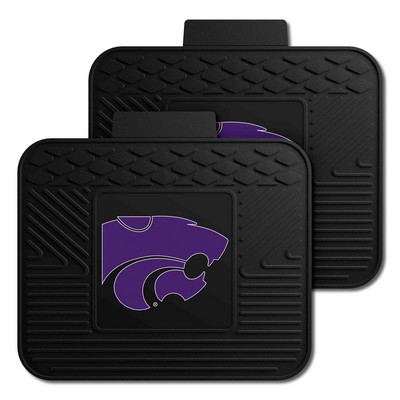 Fan Mats  LLC Kansas State Wildcats 2 Utility Mats Black