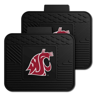 Fan Mats  LLC Washington State Cougars 2 Utility Mats Black