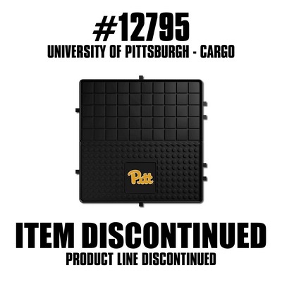 Fan Mats  LLC Pitt Panthers Heavy Duty Vinyl Cargo Mat Black