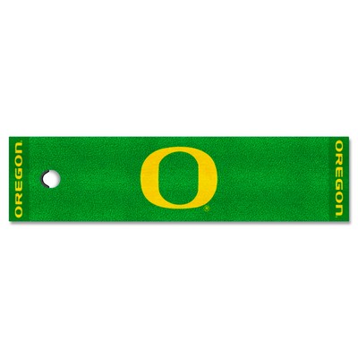 Fan Mats  LLC Oregon Ducks Putting Green Mat Green