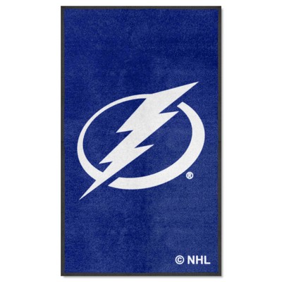 Fan Mats  LLC Tampa Bay Lightning 3x5 Logo Mat Portrait Royal